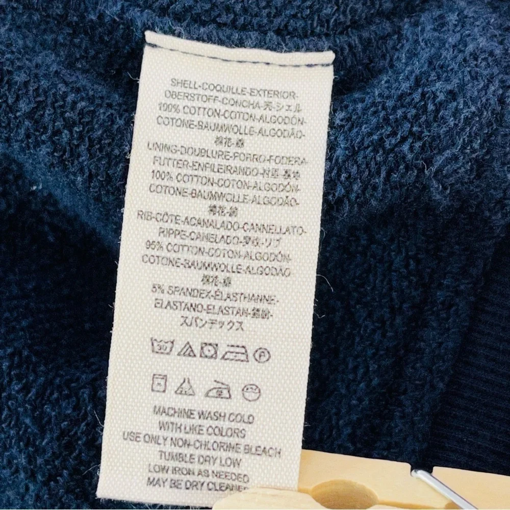 Free People double weave denim jacket distressed destroyed‎ women's size S - Picture 7 of 10